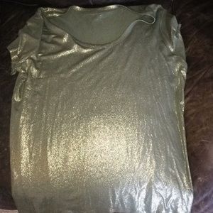 Dress shirt, shimmery green